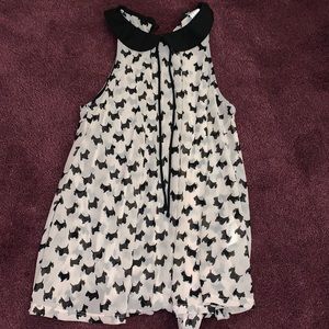 Cute sleeveless blouse from H&M, collared.